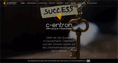 Desktop Screenshot of c-entron.de